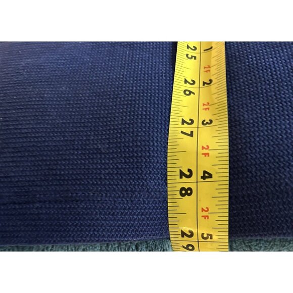 Calvin Klein Mens 1/4 zip Cotton Knit Athletic Wear Performance Pullover XL Navy - Picture 8 of 10